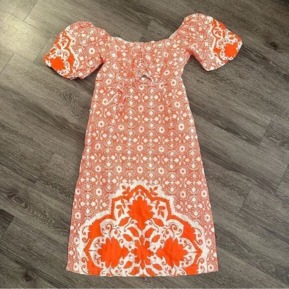 Boden Halterneck Cutout Column Dress Firecracker Bloomsbury New - Picture 1 of 11